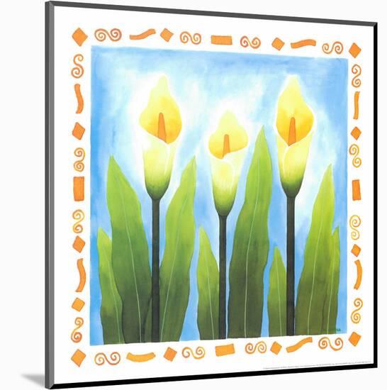 Flowers Reaching For The Sky III-Urpina-Mounted Art Print