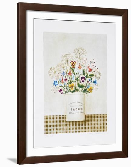 Flowers Rue Jacob-Mary Faulconer-Framed Limited Edition