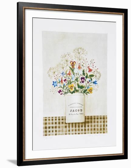 Flowers Rue Jacob-Mary Faulconer-Framed Limited Edition