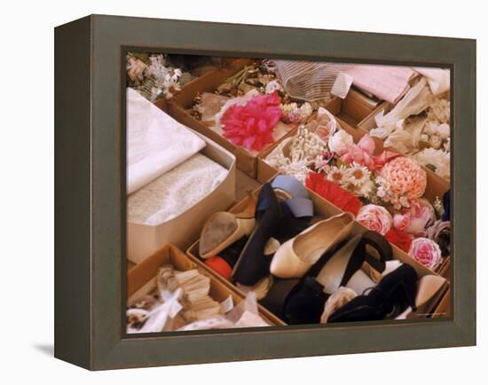 Flowers, Shoes and Other Accessories at Dior's Studio-Loomis Dean-Framed Premier Image Canvas