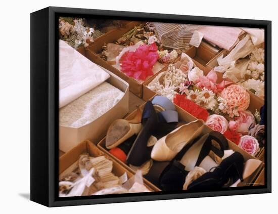 Flowers, Shoes and Other Accessories at Dior's Studio-Loomis Dean-Framed Premier Image Canvas