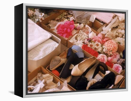 Flowers, Shoes and Other Accessories at Dior's Studio-Loomis Dean-Framed Premier Image Canvas