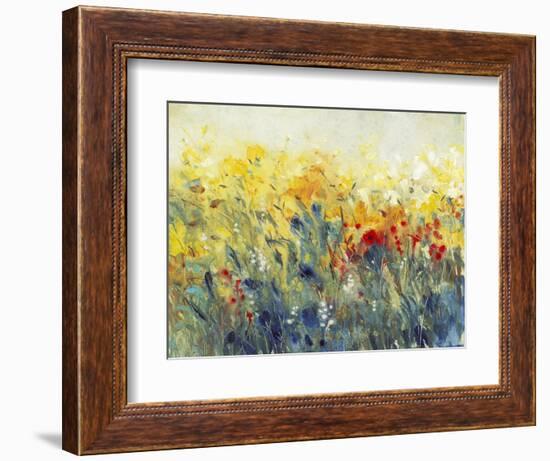 Flowers Sway I-Tim O'toole-Framed Art Print