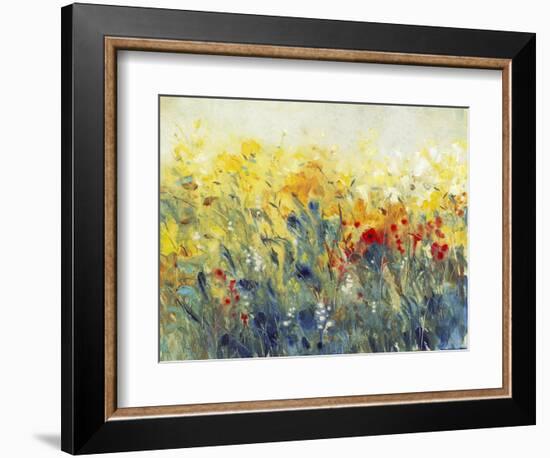 Flowers Sway I-Tim O'toole-Framed Art Print