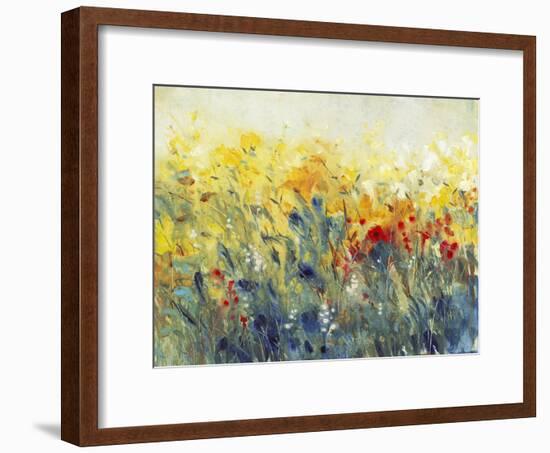 Flowers Sway I-Tim O'toole-Framed Art Print