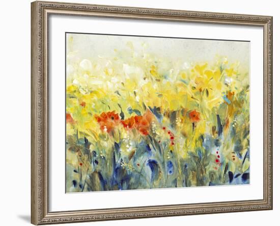 Flowers Sway II-Tim O'toole-Framed Art Print