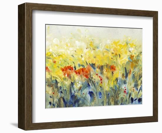 Flowers Sway II-Tim O'toole-Framed Art Print