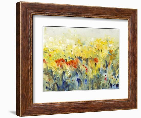 Flowers Sway II-Tim O'toole-Framed Art Print