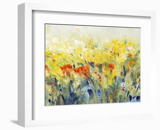 Flowers Sway II-Tim O'toole-Framed Art Print