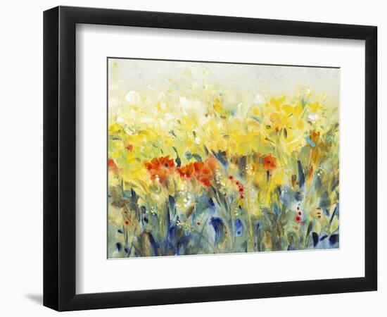 Flowers Sway II-Tim O'toole-Framed Premium Giclee Print