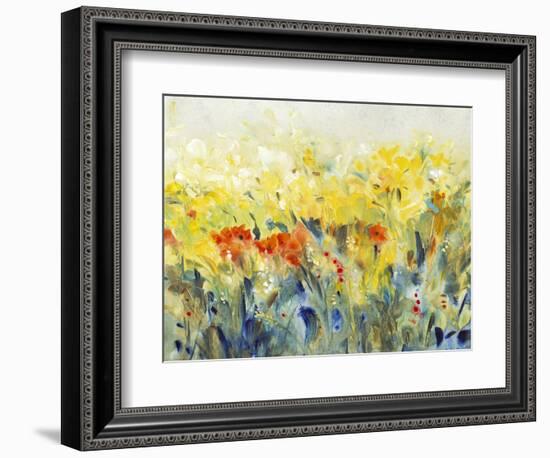 Flowers Sway II-Tim O'toole-Framed Premium Giclee Print