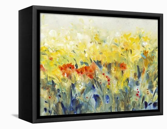 Flowers Sway II-Tim O'toole-Framed Stretched Canvas