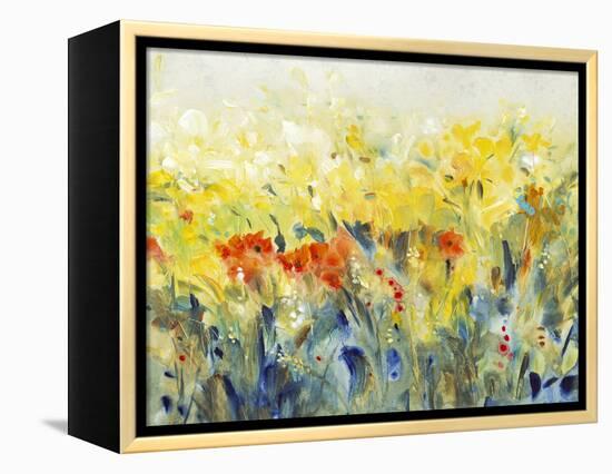 Flowers Sway II-Tim O'toole-Framed Stretched Canvas