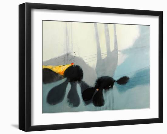 Flowers Tale-Sidsel Brix-Framed Art Print