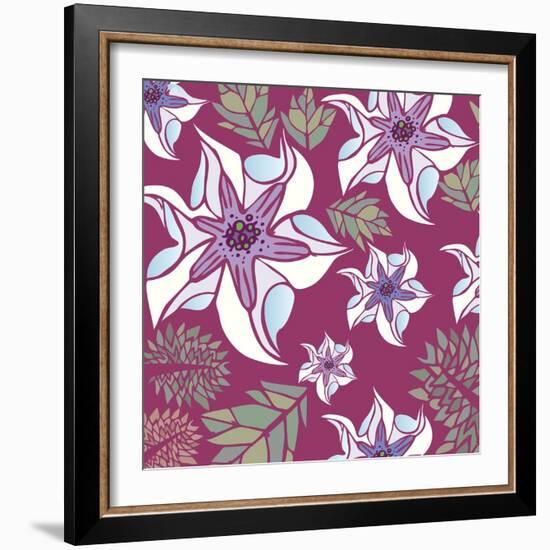 Flowers, Thornapple Color-Belen Mena-Framed Giclee Print