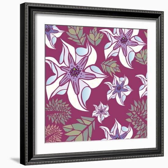 Flowers, Thornapple Color-Belen Mena-Framed Giclee Print