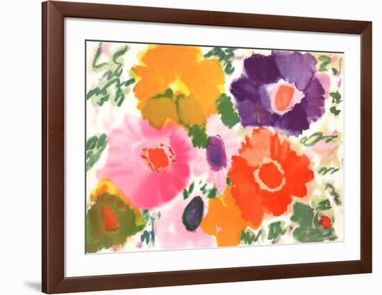 Flowers V-Helen Covensky-Framed Limited Edition