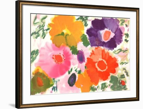 Flowers V-Helen Covensky-Framed Limited Edition