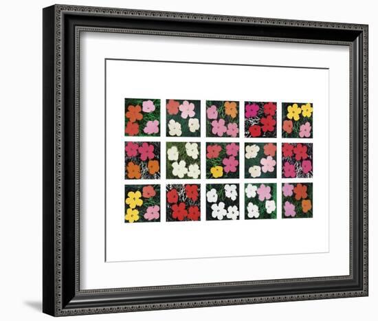 Flowers (various), 1964 - 1970-Andy Warhol-Framed Art Print