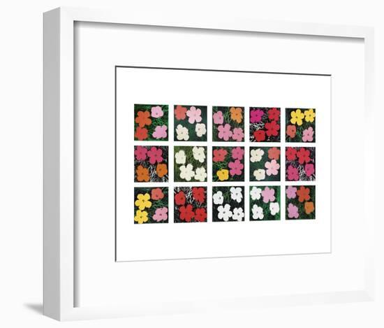 Flowers (various), 1964 - 1970-Andy Warhol-Framed Art Print