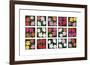 Flowers (various), 1964 - 1970-Andy Warhol-Framed Giclee Print