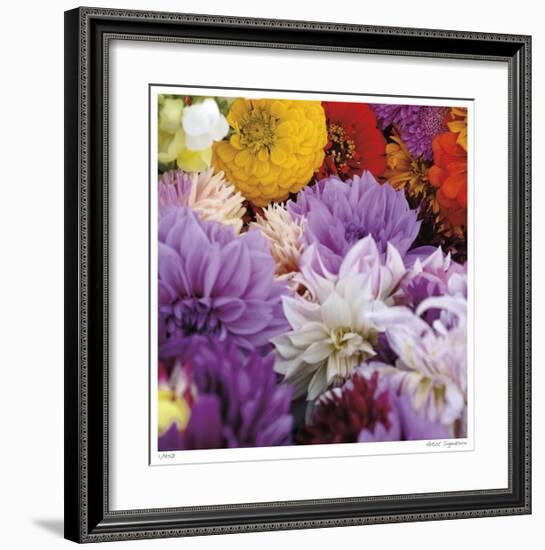 Flowers-Stacy Bass-Framed Giclee Print