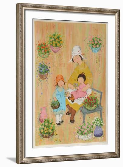 Flowers-Mildred Barrett-Framed Collectable Print