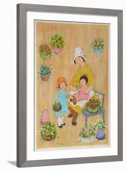 Flowers-Mildred Barrett-Framed Collectable Print