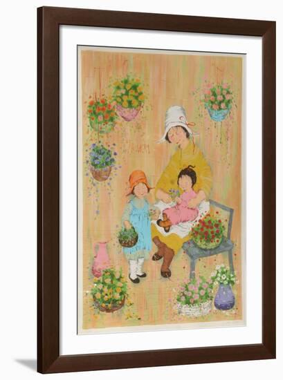 Flowers-Mildred Barrett-Framed Collectable Print