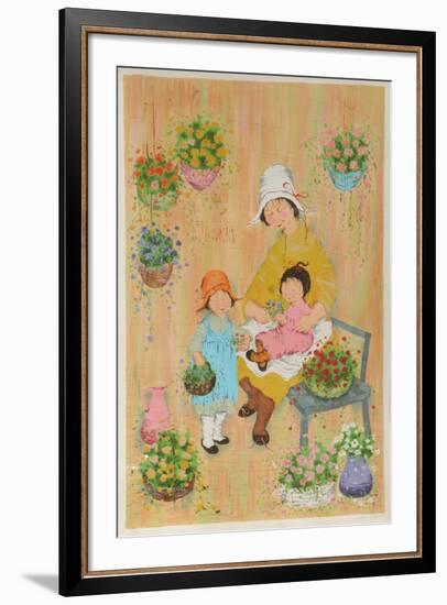 Flowers-Mildred Barrett-Framed Collectable Print