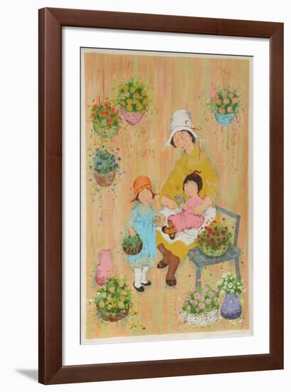 Flowers-Mildred Barrett-Framed Collectable Print