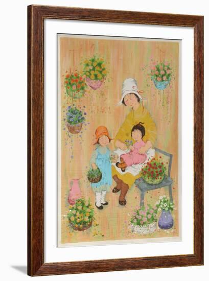 Flowers-Mildred Barrett-Framed Collectable Print