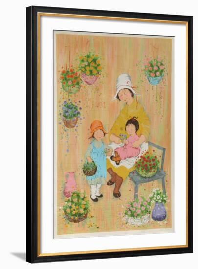 Flowers-Mildred Barrett-Framed Collectable Print