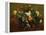 Flowers-Eugene Delacroix-Framed Premier Image Canvas