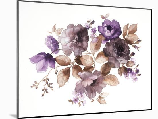 Flowers-alephcomo-Mounted Art Print