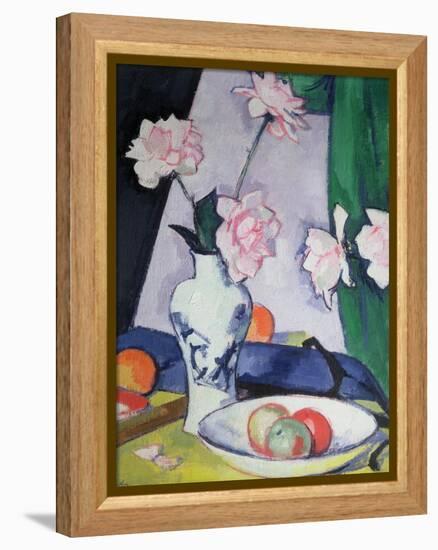 Flowers-Samuel John Peploe-Framed Premier Image Canvas