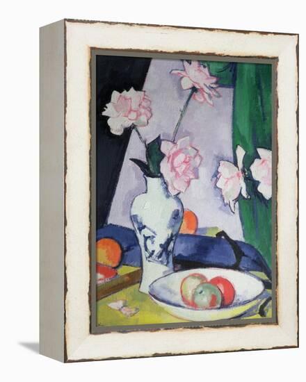 Flowers-Samuel John Peploe-Framed Premier Image Canvas