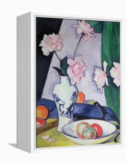 Flowers-Samuel John Peploe-Framed Premier Image Canvas