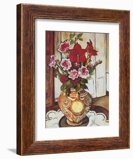 Flowers-Suzanne Valadon-Framed Giclee Print