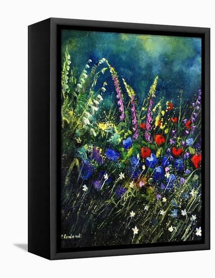 flowers-Pol Ledent-Framed Stretched Canvas