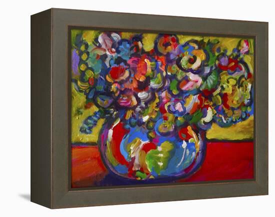 Flowers-Howie Green-Framed Premier Image Canvas