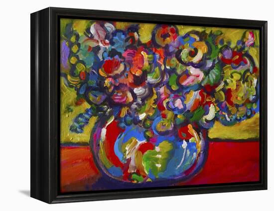 Flowers-Howie Green-Framed Premier Image Canvas