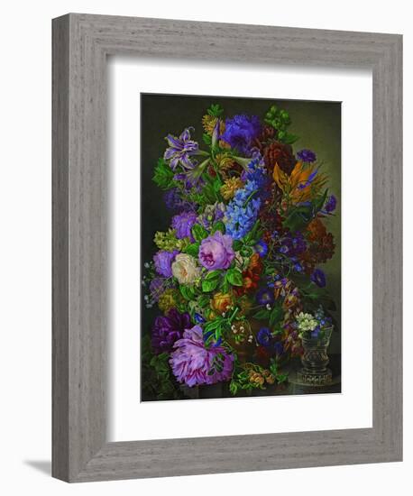 Flowers-Joseph Nigg-Framed Art Print