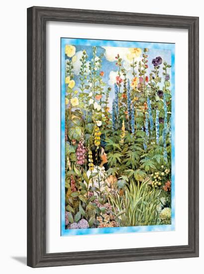 Flowers-Jessie Willcox-Smith-Framed Art Print