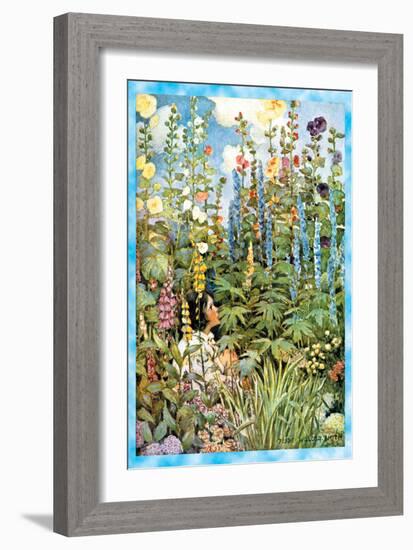 Flowers-Jessie Willcox-Smith-Framed Art Print