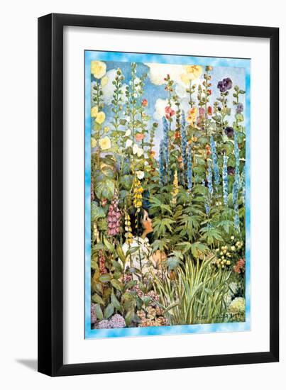 Flowers-Jessie Willcox-Smith-Framed Art Print