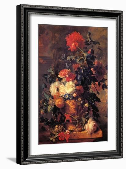 Flowers-Berthe Morisot-Framed Art Print