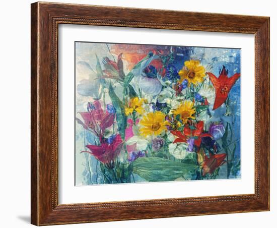 Flowers-Andrzej Pluta-Framed Giclee Print