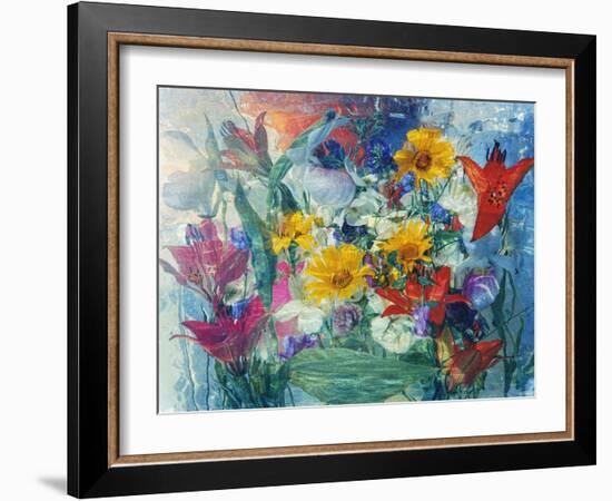 Flowers-Andrzej Pluta-Framed Giclee Print