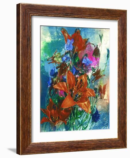 Flowers-Andrzej Pluta-Framed Giclee Print